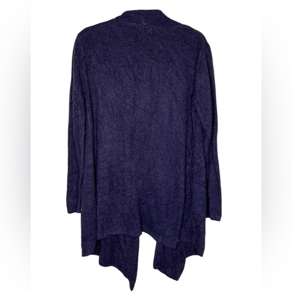 Barefoot Dreams Cozychic Lite Island Wrap in Tidewater Navy Blue Large/Extra L - Picture 3 of 4